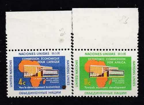 UNO New York  Nr 109/10 Postfrisch / **