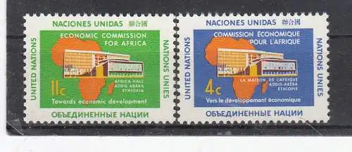 UNO New York  Nr 109/10 Postfrisch / **