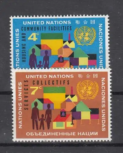 UNO New York  Nr 114/15 Postfrisch / **