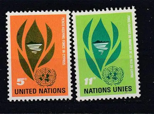 UNO New York  Nr 150/51 Postfrisch / **