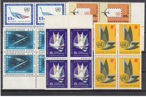 UNO New York  Nr 128/32 Vb Postfrisch / **