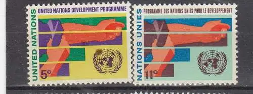 UNO New York  Nr 174/75 Postfrisch / **