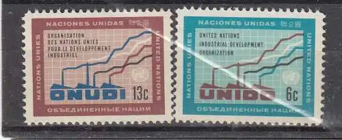 UNO New York  Nr 200/01 Postfrisch / **