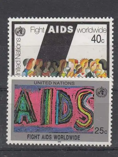 UNO New York  Nr 598/99 Postfrisch / **