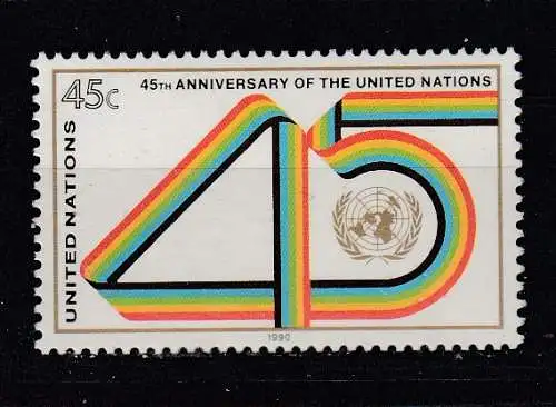 UNO New York  Nr 603 Postfrisch / **