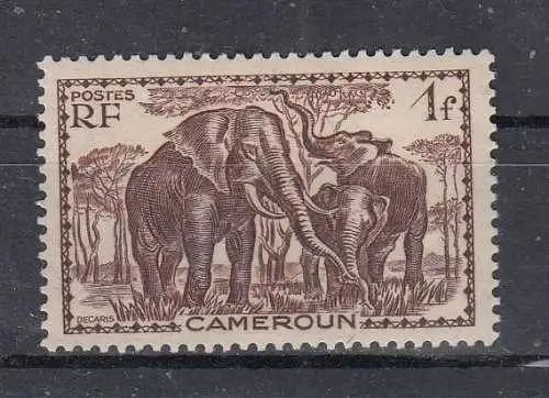 Kamerun  Nr 143 Falz / Gummimängel / *