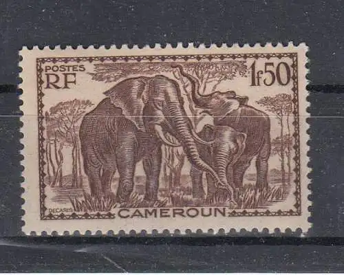 Kamerun  Nr 146 Falz / Gummimängel / *