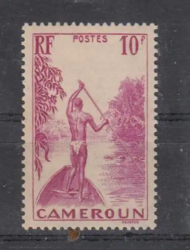 Kamerun  Nr 154 Falz / Gummimängel / *