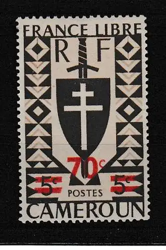 Kamerun  Nr 262 Falz / Gummimängel / *