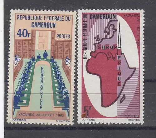 Kamerun  Nr 435/36 Postfrisch / **
