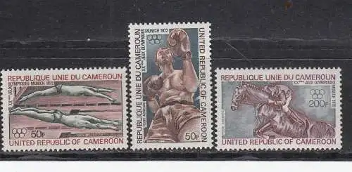 Kamerun  Nr 700/02 Postfrisch / **