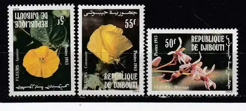 Dschibuti  Nr 366/68 Postfrisch / **