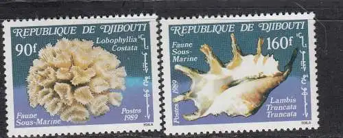 Dschibuti  Nr 516/17 Postfrisch / **