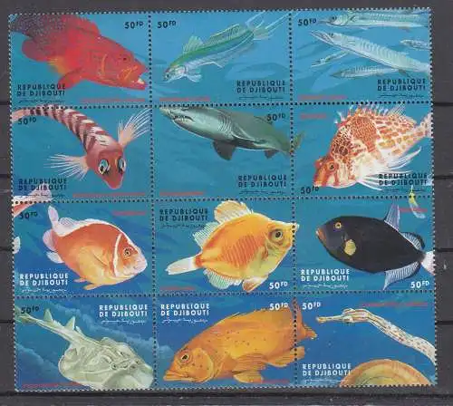 Dschibuti  Nr 719/30 Postfrisch / **