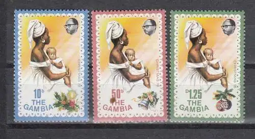 Gambia  Nr 329/31 Postfrisch / **