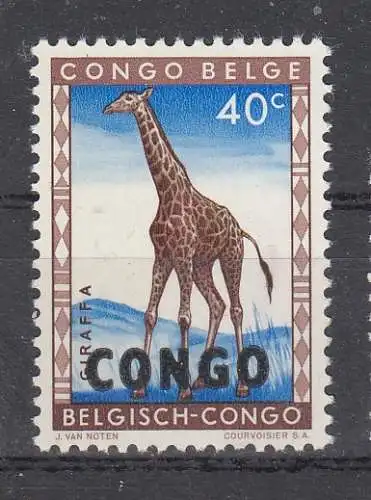 Kongo (Kinshasa)  Nr 31 Gestempelt (Posten)
