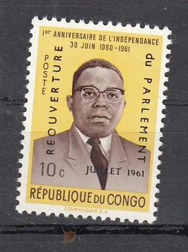 Kongo (Kinshasa)  Nr 74 Postfrisch / **