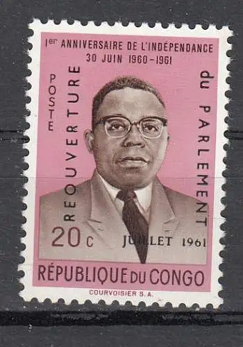 Kongo (Kinshasa)  Nr 75 Gestempelt (Posten)