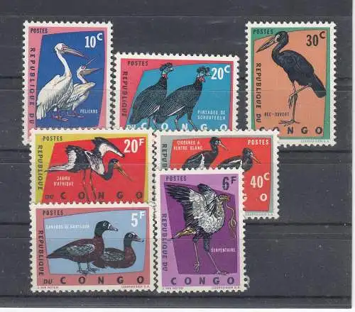 Kongo (Kinshasa)  Nr 138/44 Postfrisch / **