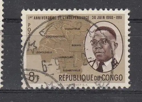 Kongo (Kinshasa)  Nr 69 Gestempelt (Posten)