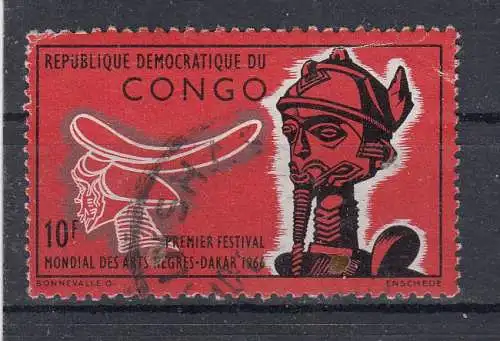 Kongo (Kinshasa)  Nr 254 Gestempelt (Posten)