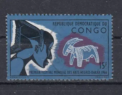 Kongo (Kinshasa)  Nr 256 Gestempelt (Posten)