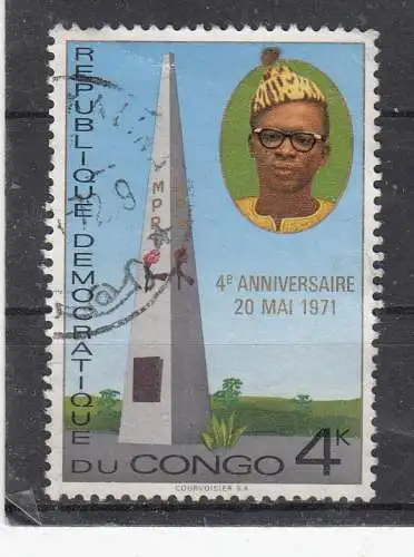 Kongo (Kinshasa)  Nr 424 Gestempelt (Posten)