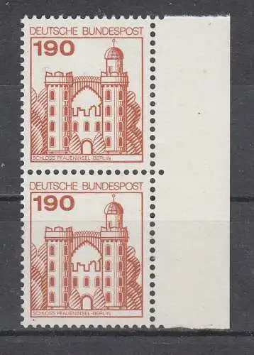 Bundesrep. Deutschland  Nr 919 Paar ER Postfrisch / **