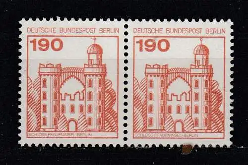 Berlin (West)  Nr 540 Waag. Paar Postfrisch / **