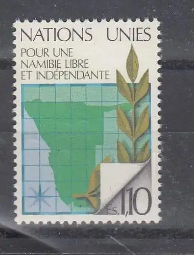 Vereinte Nationen Genf  Nr 85 Postfrisch / **