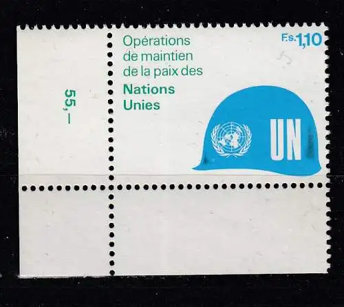 Vereinte Nationen Genf  Nr 91 ER Postfrisch / **
