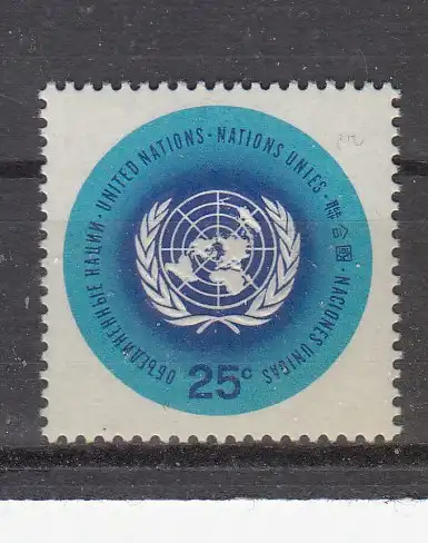 UNO New York  Nr 159 Postfrisch / **