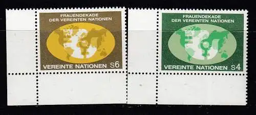 Vereinte Nationen Wien  Nr 9/10 ER Postfrisch / **