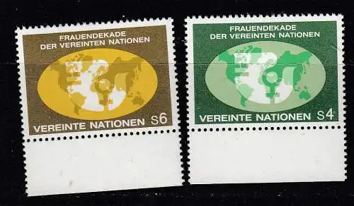 Vereinte Nationen Wien  Nr 9/10 Postfrisch / **