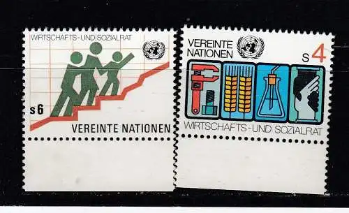 Vereinte Nationen Wien  Nr 14/15 Postfrisch / **