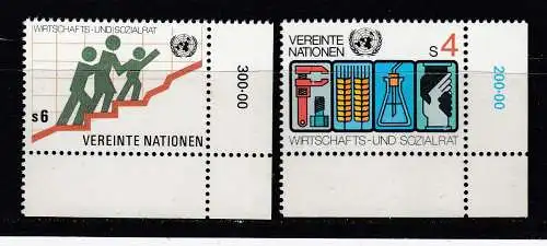 Vereinte Nationen Wien  Nr 14/15 ER Postfrisch / **