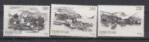 Dänemark Färöer  Nr 72/74 Postfrisch / **