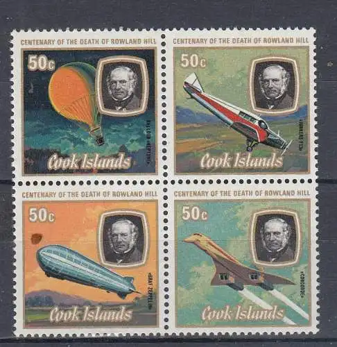 Cook-Inseln  Nr 611/14 Postfrisch / **