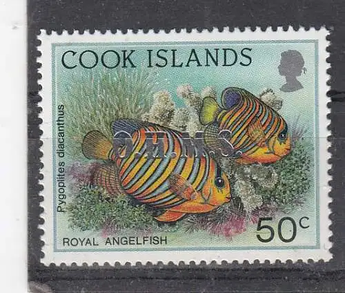 Cook-Inseln Dienstmarken  Nr 60 Postfrisch / **
