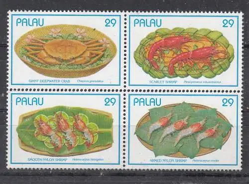 Palau-Inseln  Nr 610/13 Vb Postfrisch / **