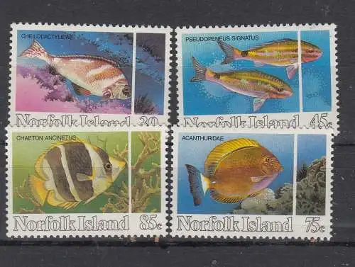 Norfolk-Insel  Nr 335/38 Postfrisch / **