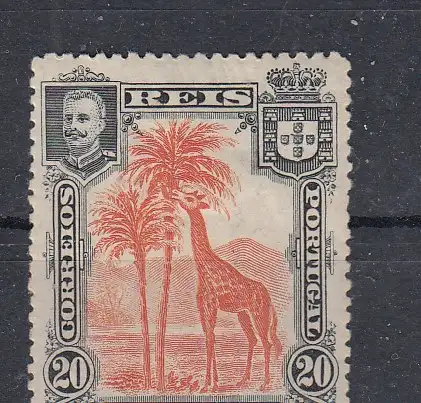 Port. Nyassages.  Nr 31 Falz / Gummimängel / *