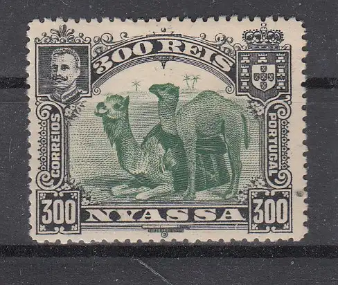 Port. Nyassages.  Nr 39 Falz / Gummimängel / *