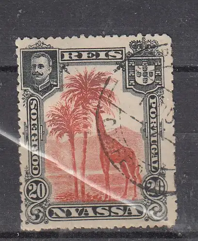 Port. Nyassages.  Nr 108 Gestempelt (Posten)