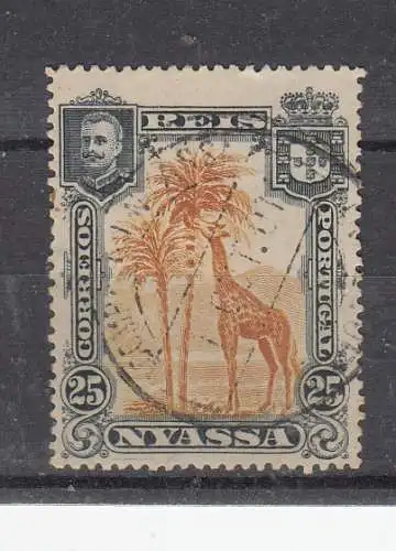 Port. Nyassages.  Nr 32 Gestempelt (Posten)
