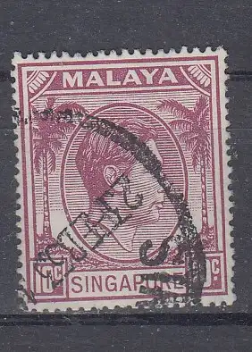 Singapur  Nr 9 Gestempelt (Posten)