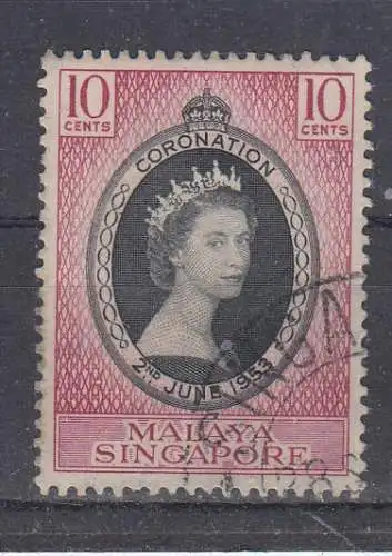 Singapur  Nr 27 Gestempelt (Posten)