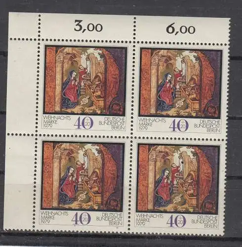 Berlin (West)  Nr VB 613 Postfrisch / **