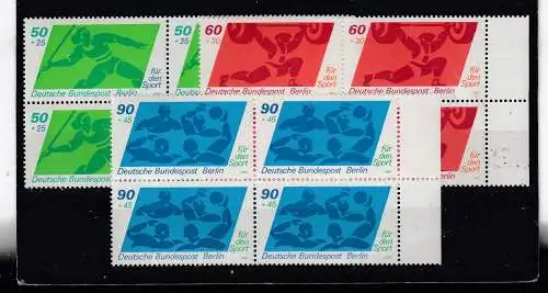 Berlin (West)  Nr VB 621/23 Postfrisch / **