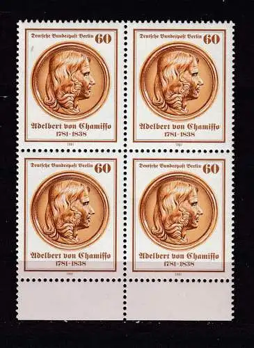 Berlin (West)  Nr VB 638 Postfrisch / **